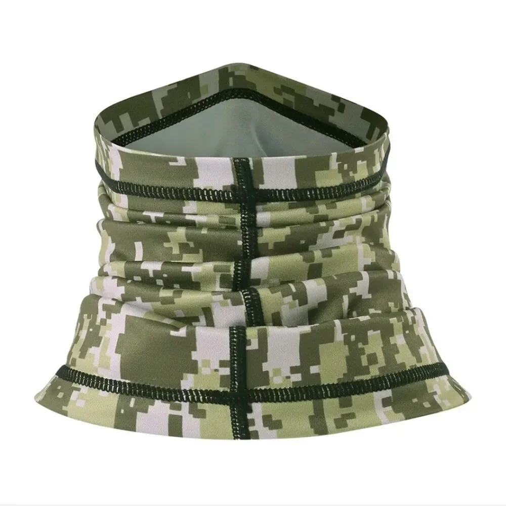 Summer Camo Bandana Neck Gaiter Outdoor CS Balaclava Headwear Tube Scarf US FAST